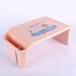 Thickening Plastic Cartoon Children Small Study Table Laptop Desk For Kid