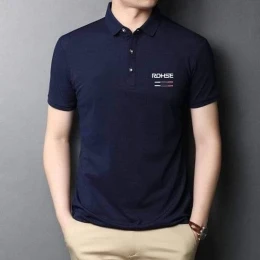 Premium Quality Exclusive Printed Half Polo Shirt For Men