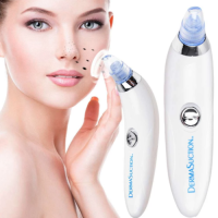 White And Blue Darma Plastic Derma Suction Blackhead Suction Remover Vacuum Facial Cleaner, For Personal, Oily Skin