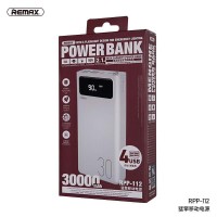 Remax RPP-112 30000mah Power Bank With 4USB Output And 3 Input