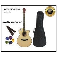 Matte Natural Premium Acoustic Guitar - 2020 Edition