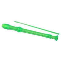 Recorder With Cleaning Rod (Green)