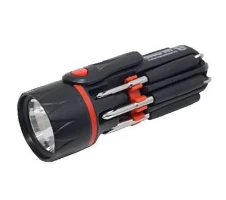 8 In 1 Multipurpose Screwdriver With Torch Light