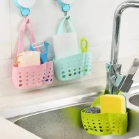 Plastic Kitchen Sink Organizer Sponge And Brush Holder Storage Organizer