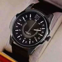 Leather Wrist Watch For Men