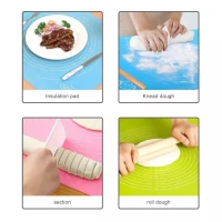 Scaled Silicone Non-stick Rolling Mat Pastry Anti-slip Mat Pastry Cake Baking Pan Pastry Kitchen Cooking Grill